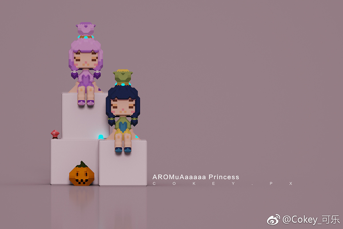 来自AROMuAaaaaa 的可爱暴击（图ZMTM1MDIwMzA0） - 像素画 - 站酷设计师MELETEworks原创素材 - 站酷ZCOOL