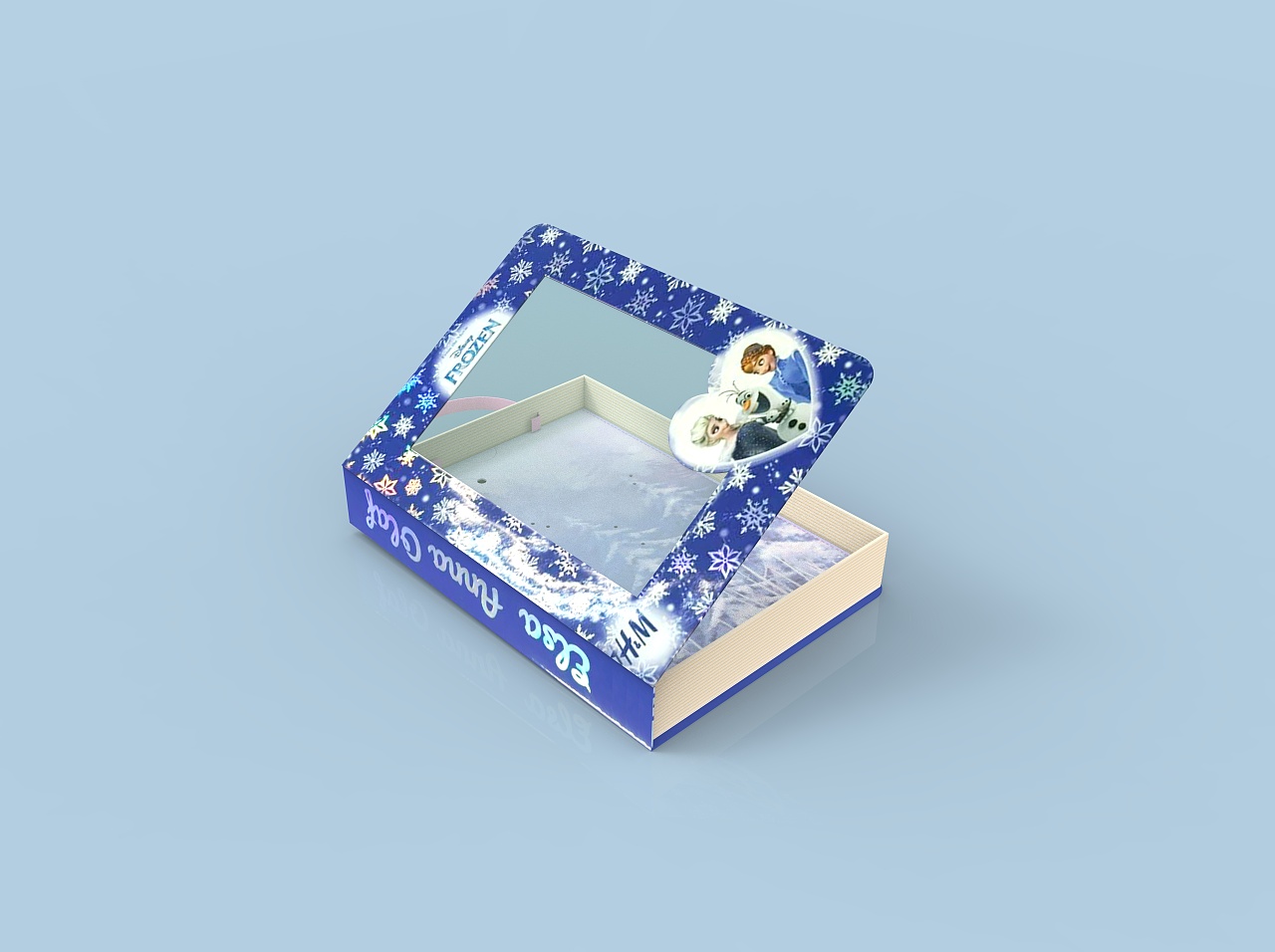 礼品盒彩盒3d建模渲染