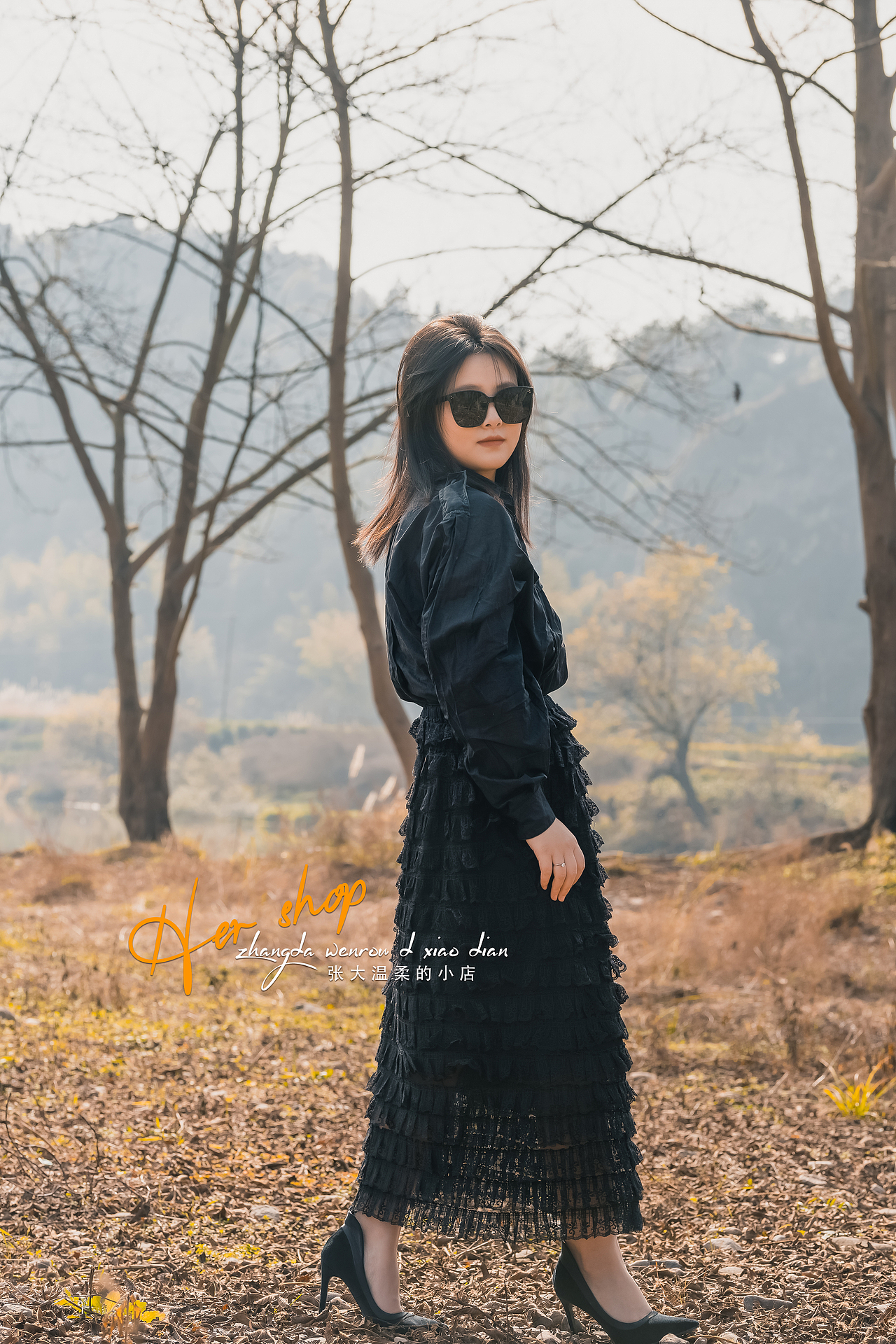 冬日的黑色诱惑