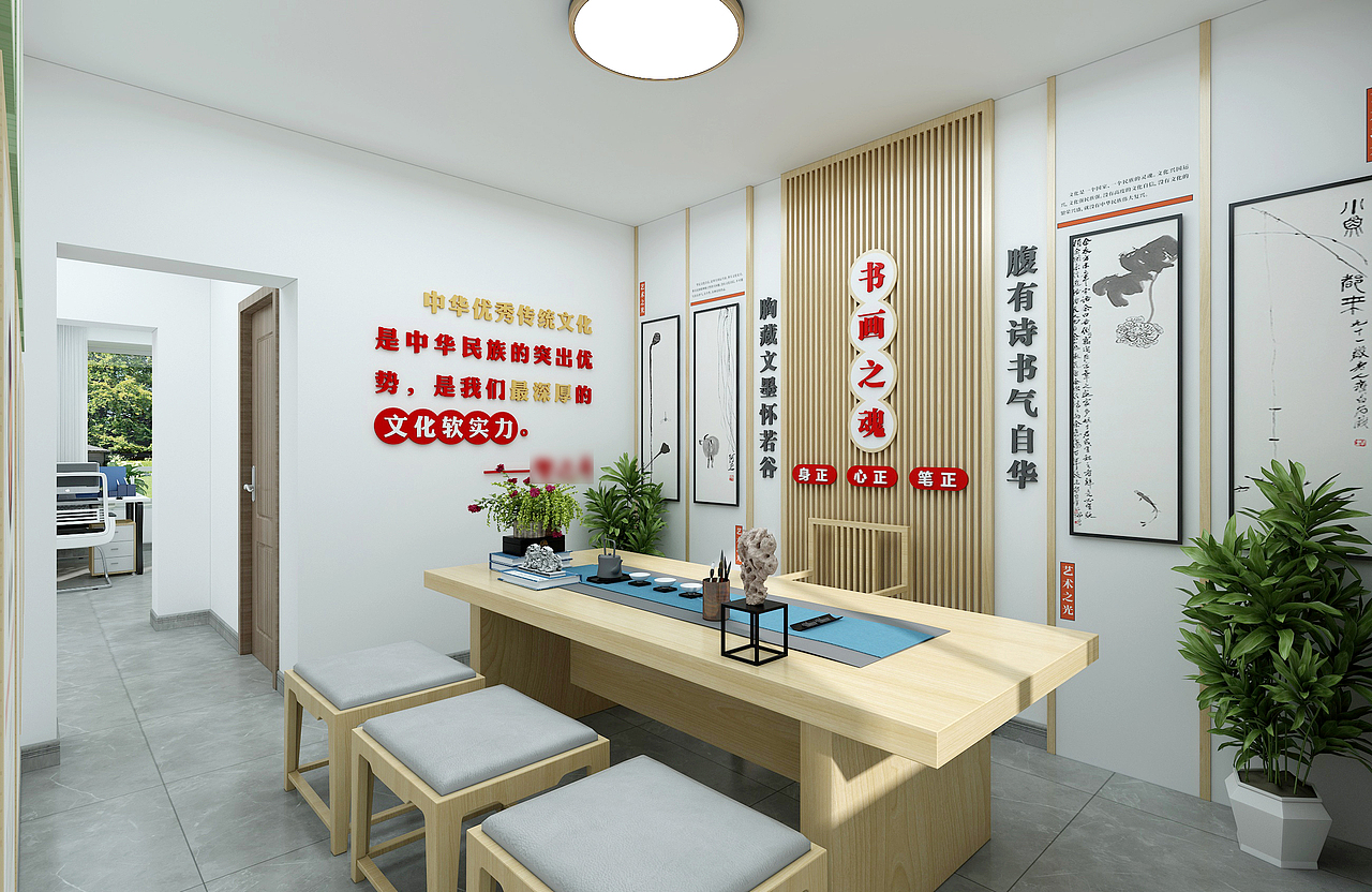 移民社区党群服务站（图ZMjgzMjMwODQw） - 展陈设计 - 站酷设计师大鹏文化设计原创素材 - 站酷ZCOOL