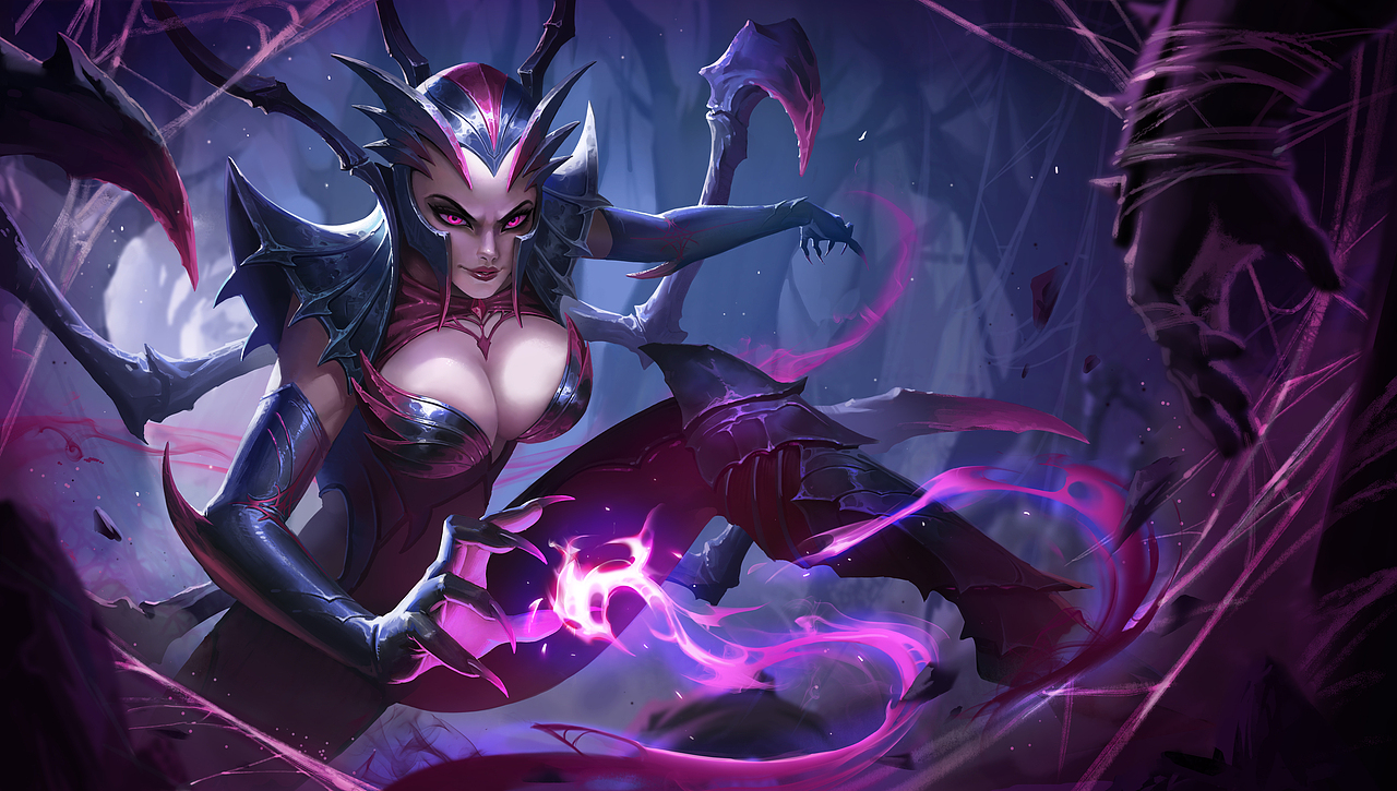 英雄联盟同人 蜘蛛女皇