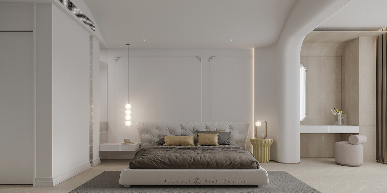 Romance in Apr. 现代&法式效果渲染