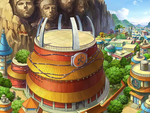 火影忍者游戲場景（個人主頁-ZNDc2MjU2OTI=） - 商業(yè)插畫 - 站酷設計師oyeboni原創(chuàng)素材 - 站酷ZCOOL