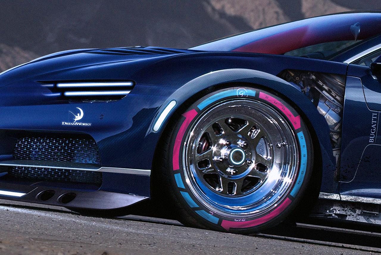 布加迪 Chiron Huawei Edition