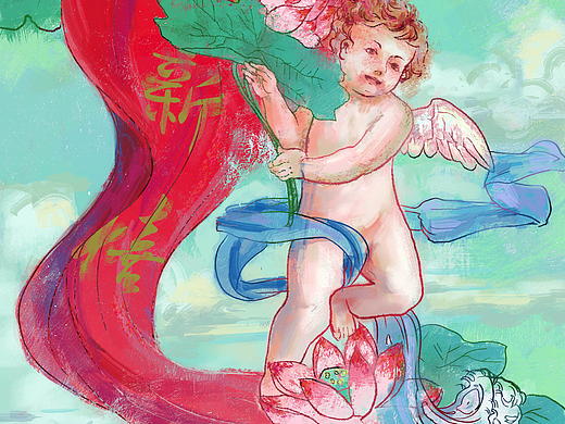 新年好（个人主页-ZNDYzMzUxNTY=） - 商业插画 - 站酷设计师Yohasan原创素材 - 站酷ZCOOL