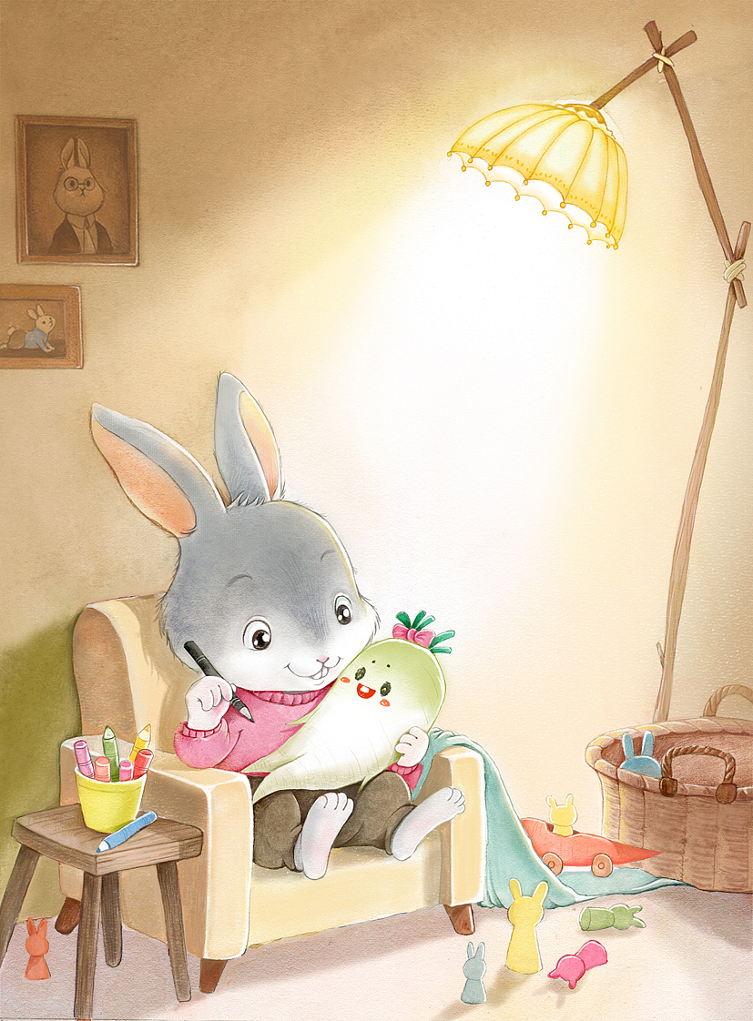 《嘟嘟熊畫報》包比鼠兒歌（圖ZMzYwOTMzNzAw） - 兒童插畫 - 站酷設(shè)計師方心立原創(chuàng)素材 - 站酷ZCOOL