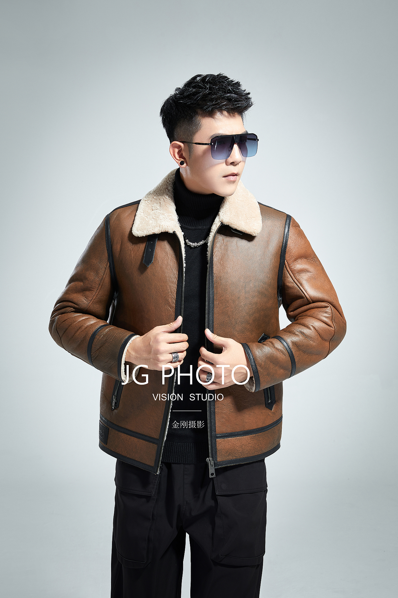 冬季派克服男装系列（图ZMzE5MTI4NTk2） - 人像摄影 - 站酷设计师摄影师张豪原创素材 - 站酷ZCOOL