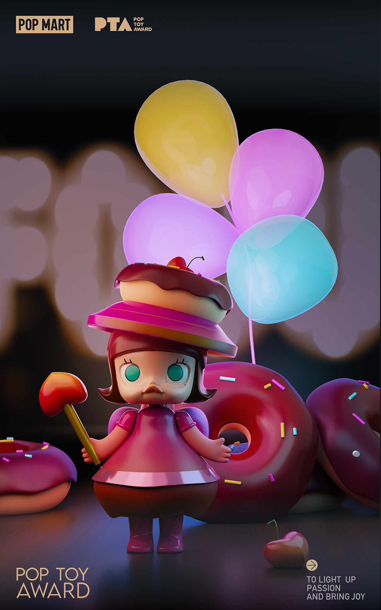 泡泡玛特潮玩设计｜夏日Molly（图ZMzA3Mzg3MzM2） - 人物/生物 - 站酷设计师BaconBe原创素材 - 站酷ZCOOL