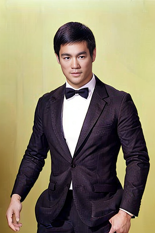 通过lora训练 还原昔日功夫巨星风采