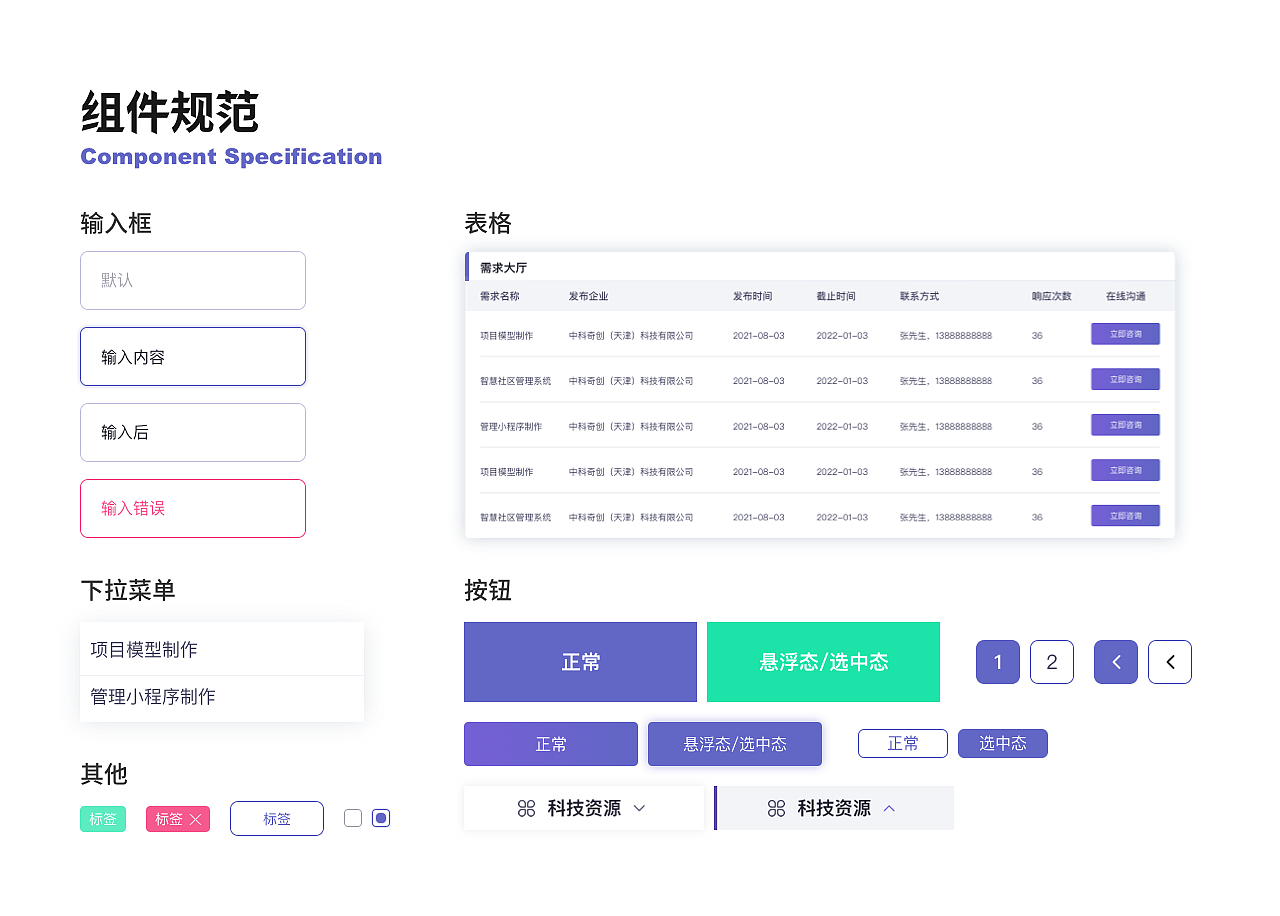 公共技术服务平台