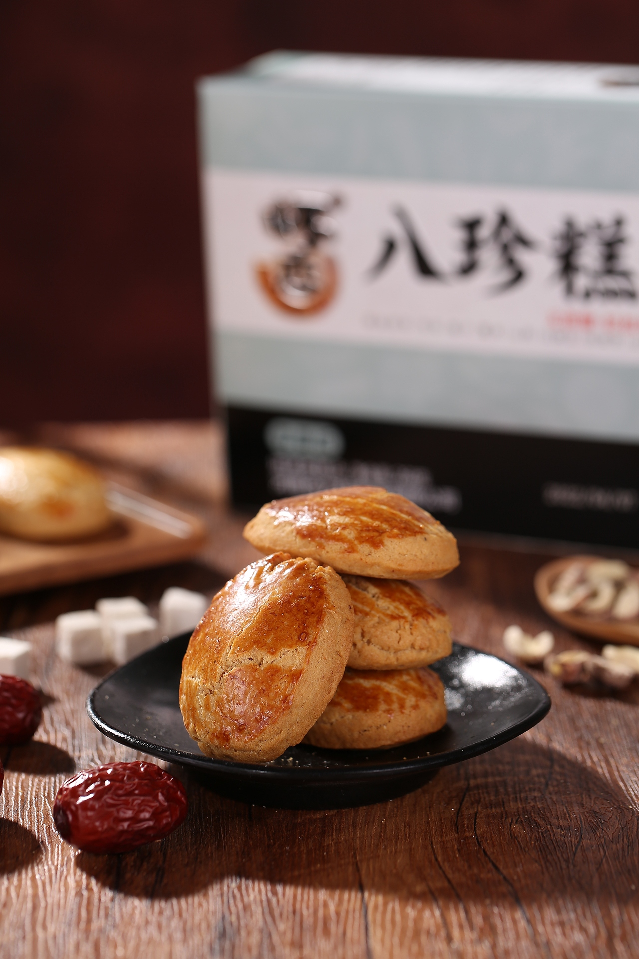 八珍糕|电商设计|郑州图牛设计|商业摄影|产品拍摄