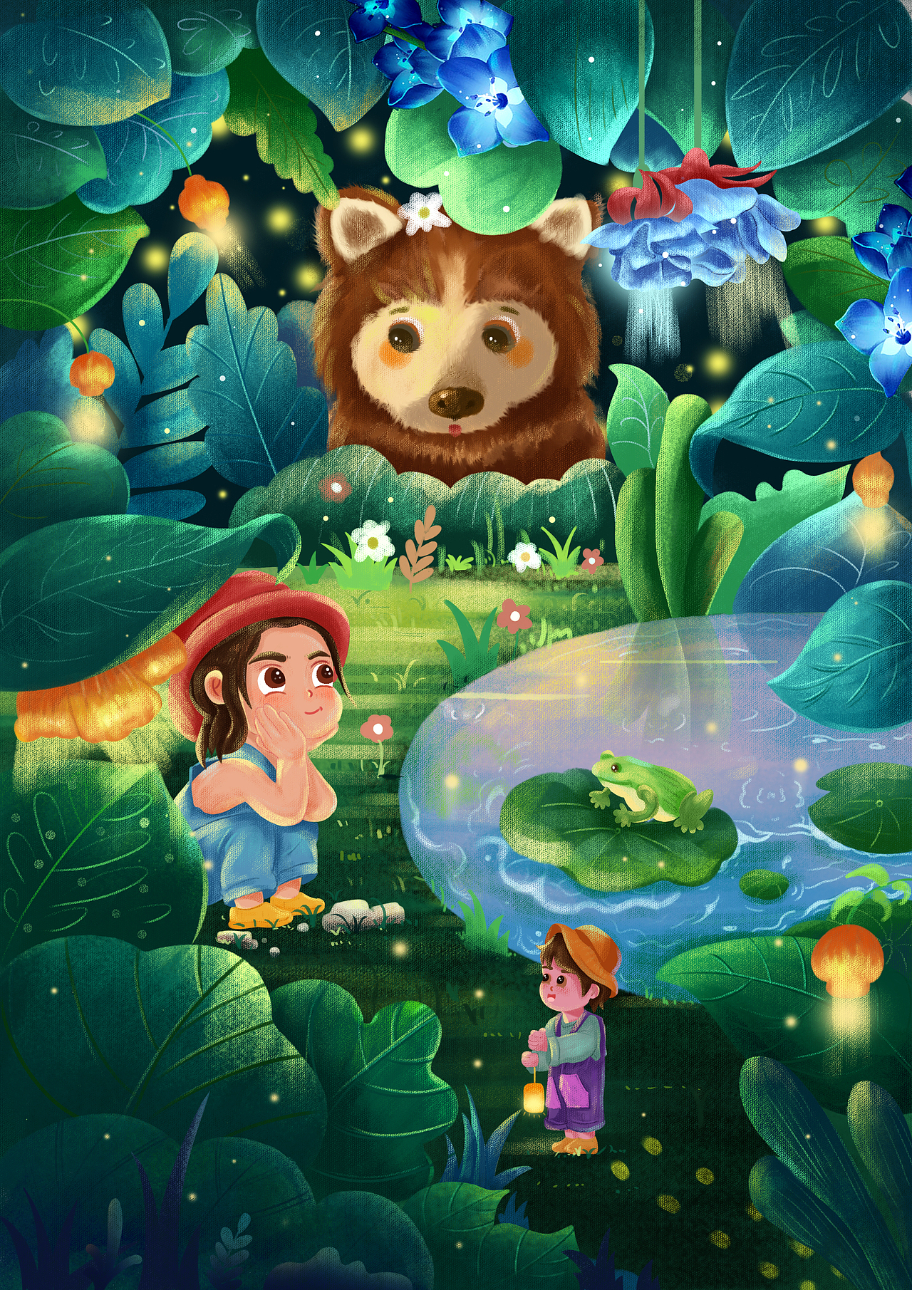 儿童插画（图ZMzE4NDAwMDQ0） - 儿童插画 - 站酷设计师插画师树野原创素材 - 站酷ZCOOL