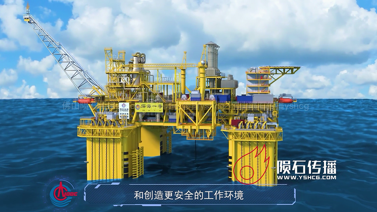 石油钻井平台3D动画（图ZMzY1MTg0NzMy） - 人物/生物 - 站酷设计师广州三维动画阿虎原创素材 - 站酷ZCOOL