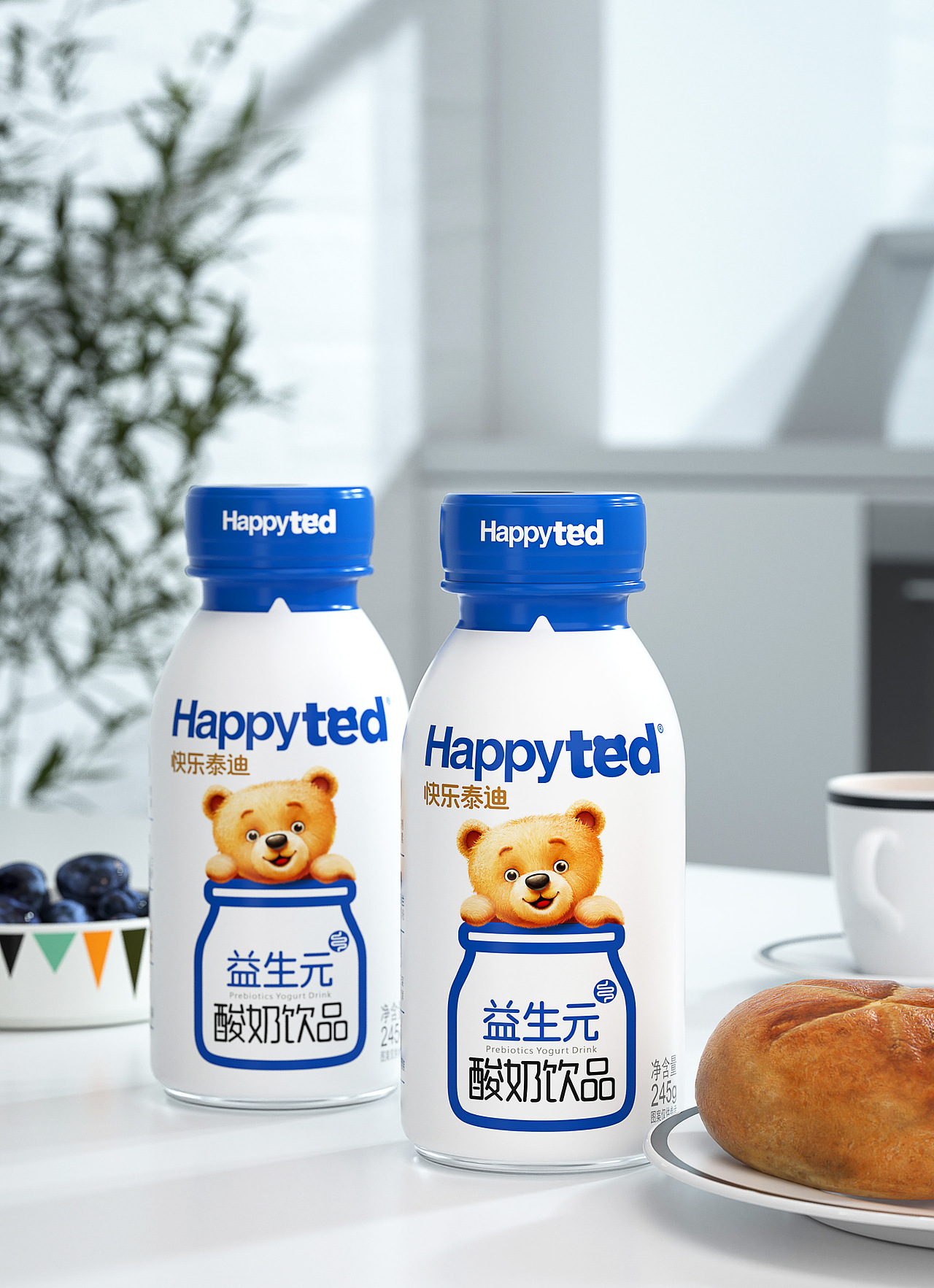 快乐泰迪×长江丨以IP形象破局,撬动酸奶新品发展