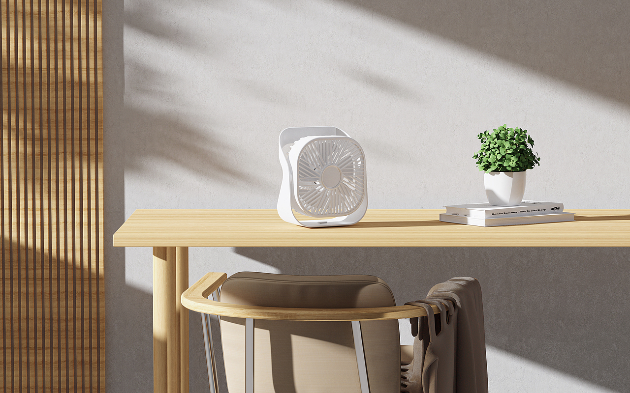 【季度节选】 桌面小风扇 And 光影练习