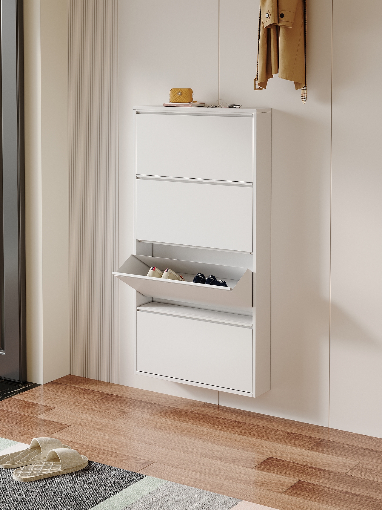 新品钢制鞋柜图