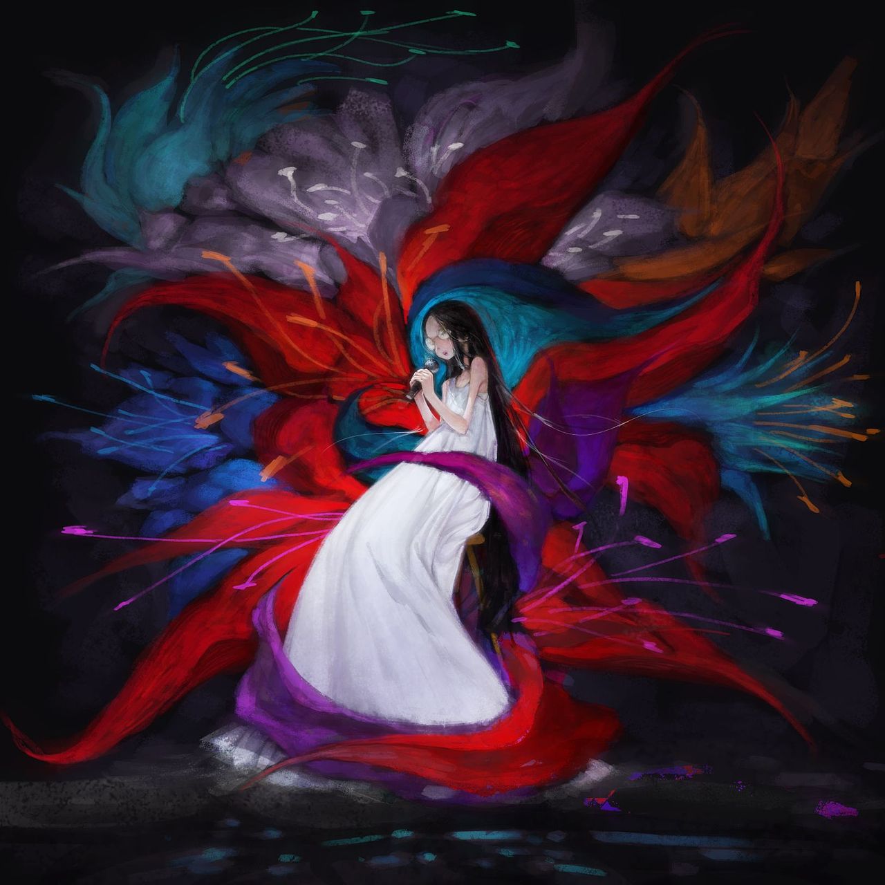 紫-郭沁（图ZMzQ5NDQwNDA0） - 艺术插画 - 站酷设计师阿国是糖原创素材 - 站酷ZCOOL