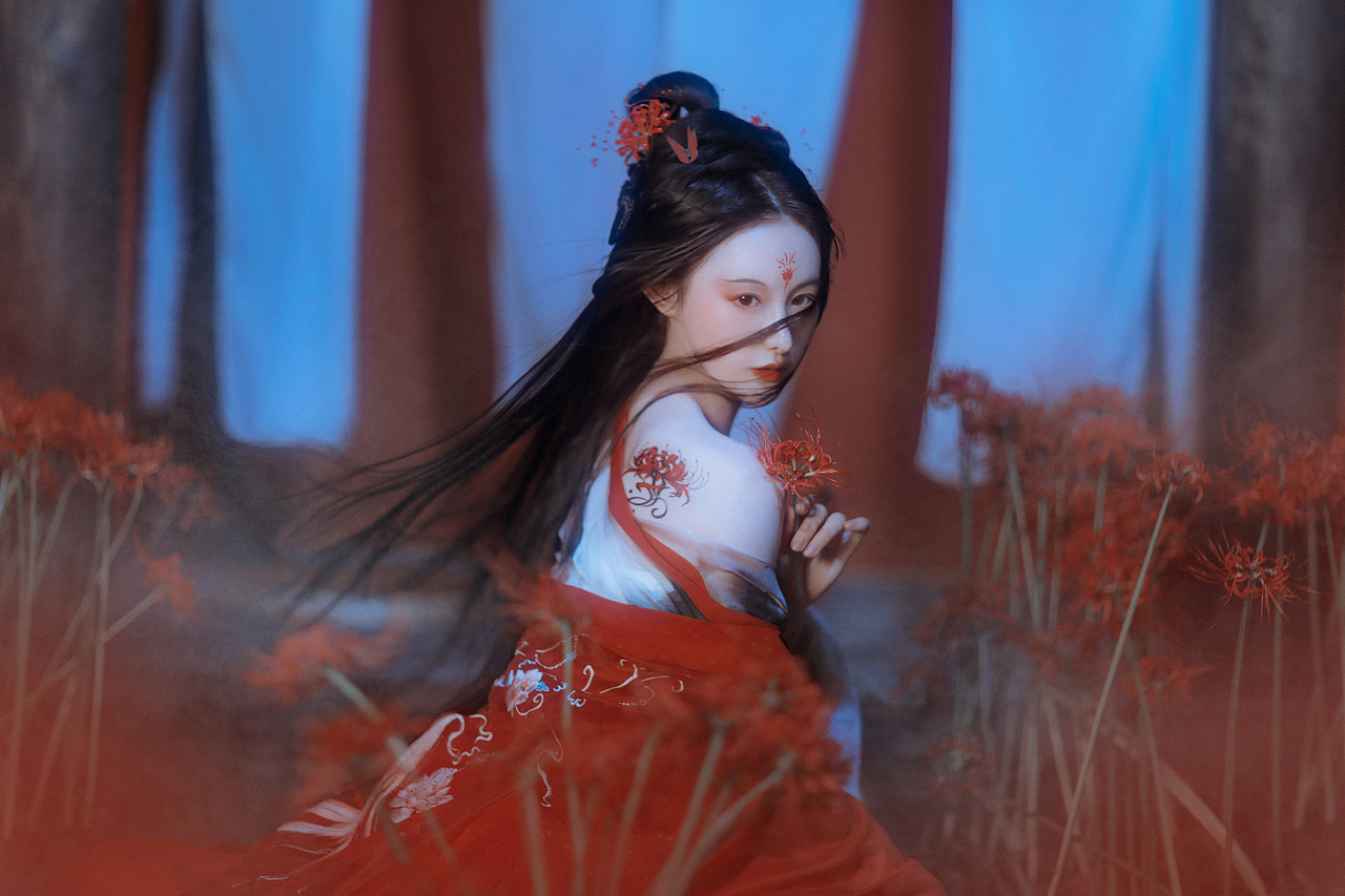 【彼岸花引】