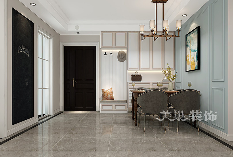 郑州新婚夫妻125平,北欧风格就是有格调,超nice---餐厅