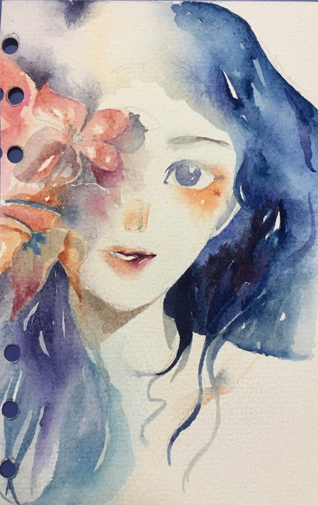 水彩临摹 有风景、人物、卡通等等等等