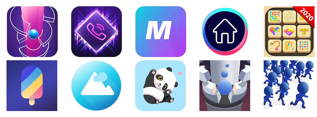 应用商城APP展示页&icon（图ZMjQwNjE5ODgw） - 其他平面 - 站酷设计师Pokonyan原创素材 - 站酷ZCOOL