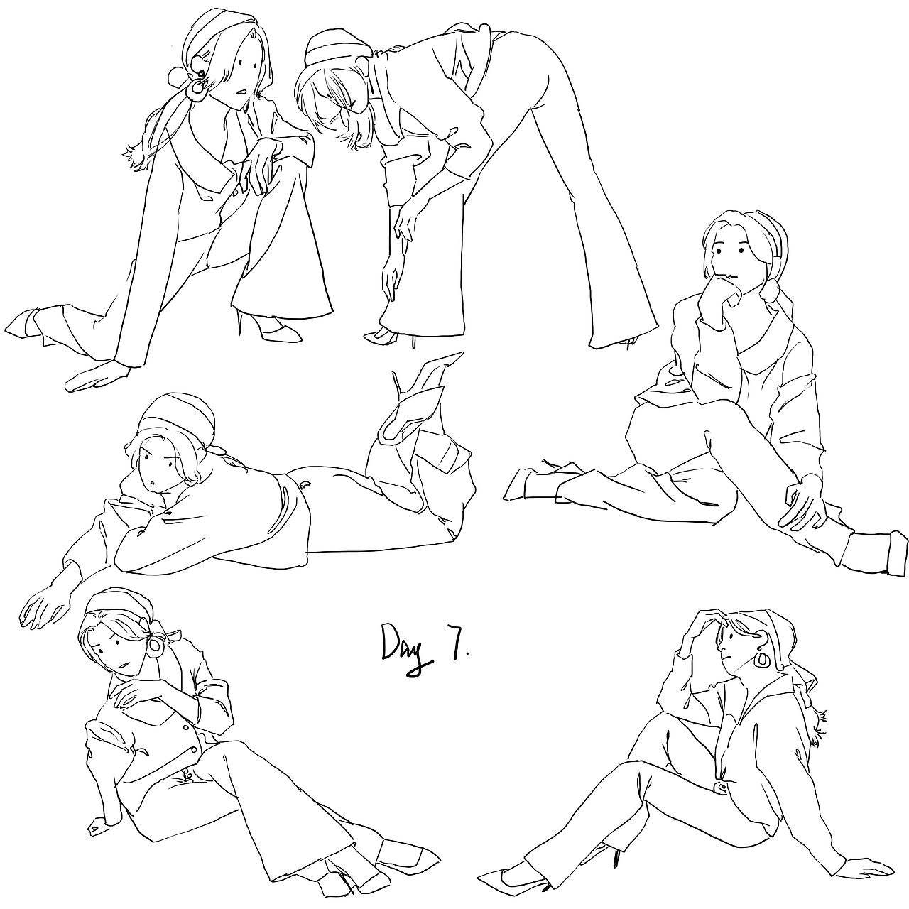 #速寫60天挑戰(zhàn)賽#Day07@速寫班長 ???（圖ZMjkxNDEyOTYw） - 創(chuàng)作習(xí)作 - 站酷設(shè)計(jì)師磕糖的七秒原創(chuàng)素材 - 站酷ZCOOL