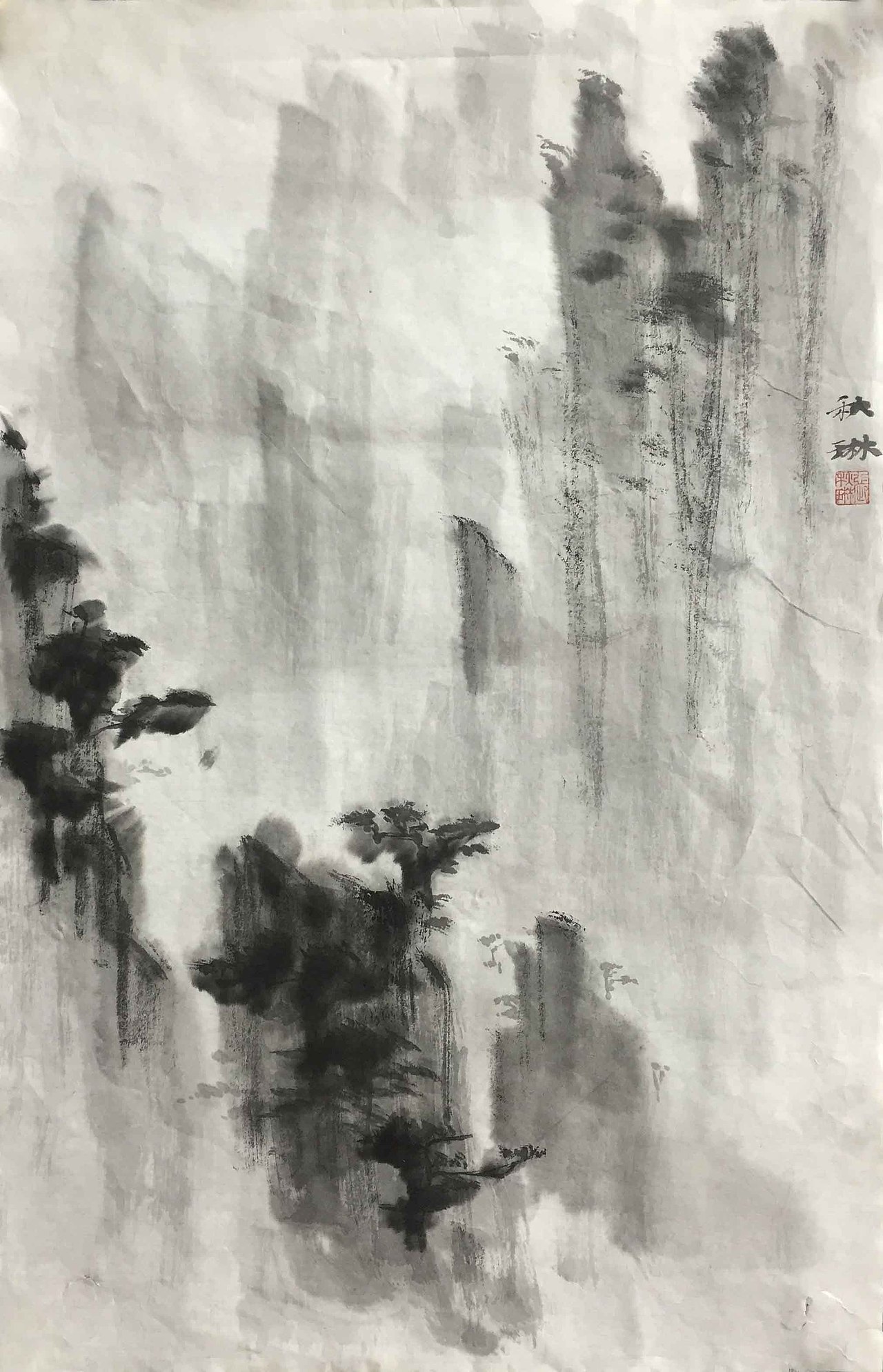 国画作品（图ZNzUwODMxMTI=） - 绘画 - 站酷设计师bibibibu原创素材 - 站酷ZCOOL