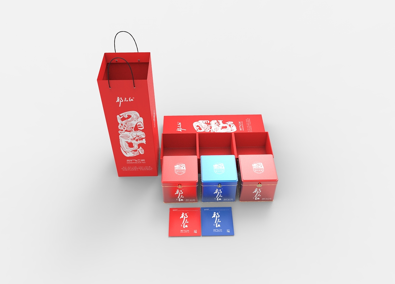 祁红莊园 茶叶包装设计（图ZMTA4MzEwNDA0） - 包装 - 站酷设计师奥普品牌原创素材 - 站酷ZCOOL