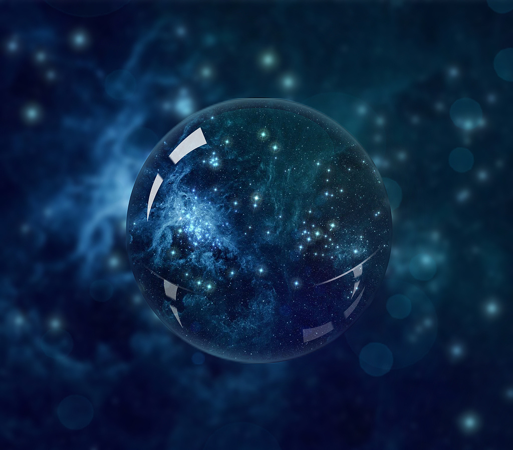 星系玻璃球
