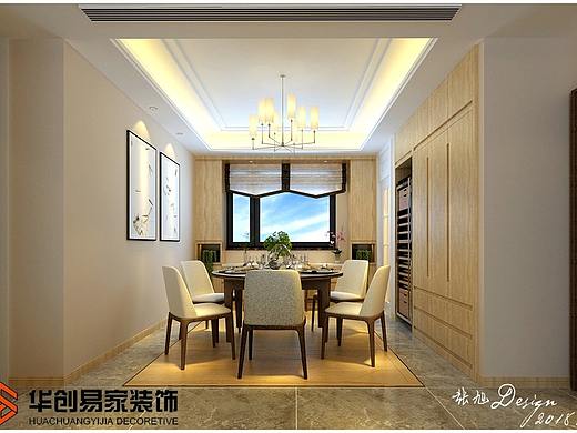 济南绿城麗园185平现代风格效果图|济南别墅装修设计