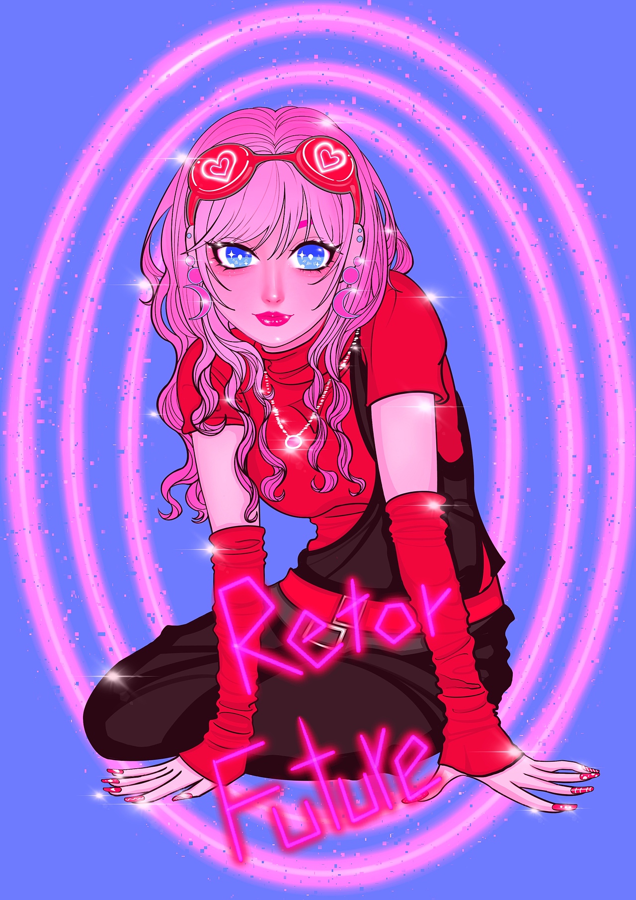 復 古 未 來（圖ZMjYzNzY1Nzc2） - 創(chuàng)作習作 - 站酷設計師Kyuusuke原創(chuàng)素材 - 站酷ZCOOL