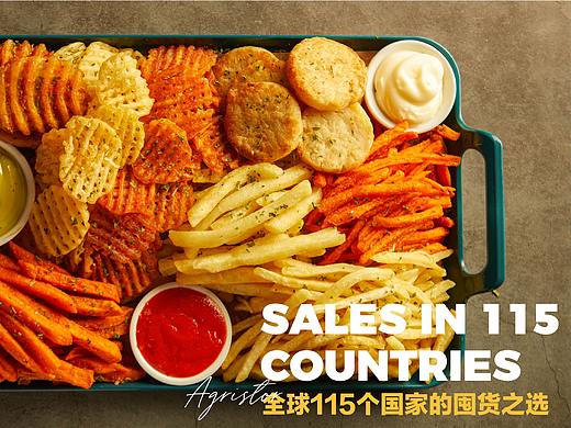 安格斯特薯条——美食拍摄海报