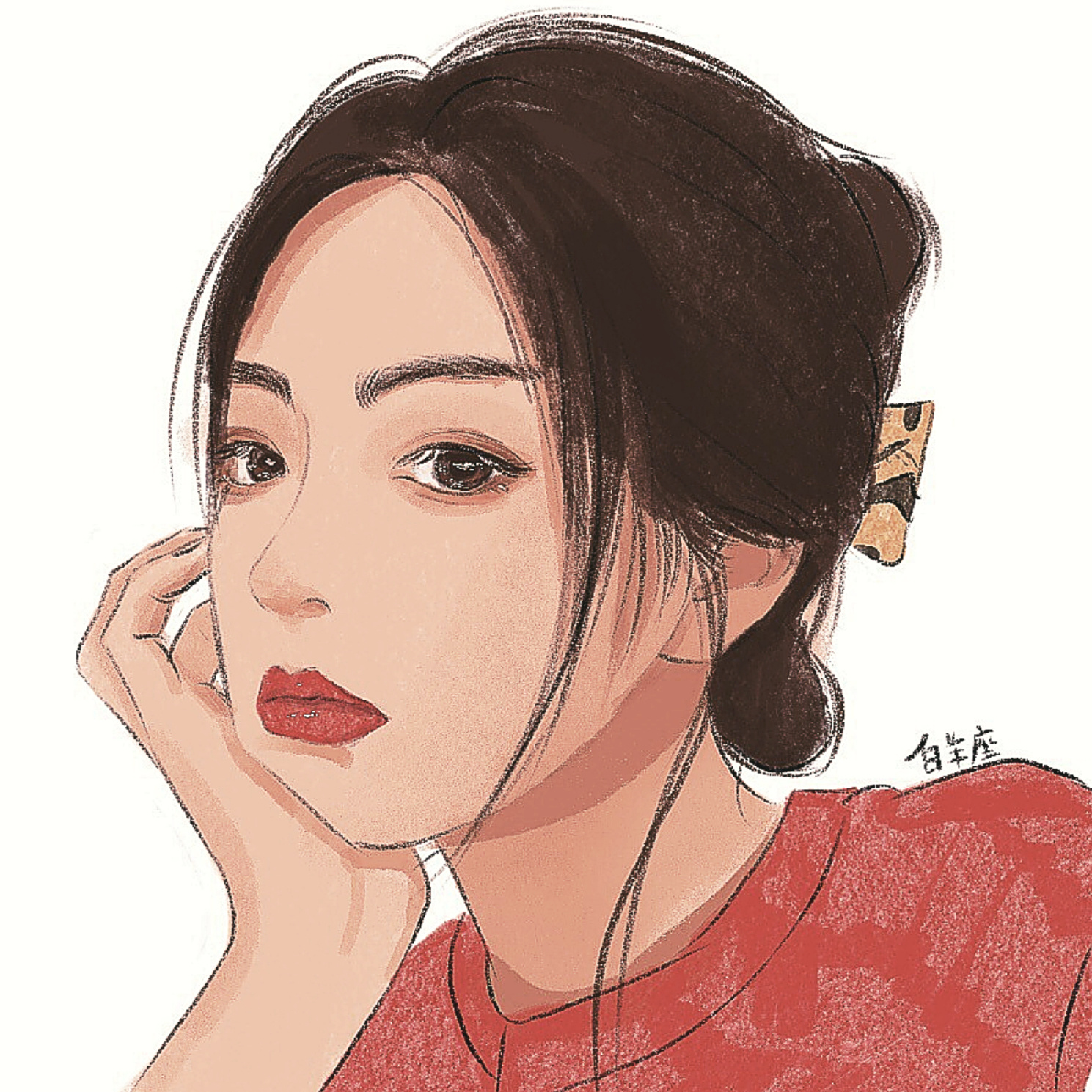 手绘头像|头像定制