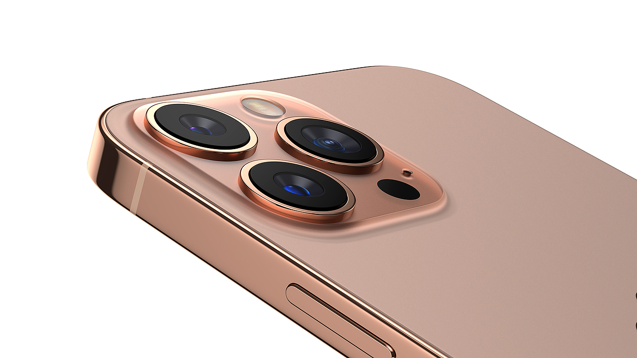 苹果13建模，渲染iPhone13 Pro（图ZMjY5Mzk5Mjk2） - 产品 - 站酷设计师小zhou设计原创素材 - 站酷ZCOOL