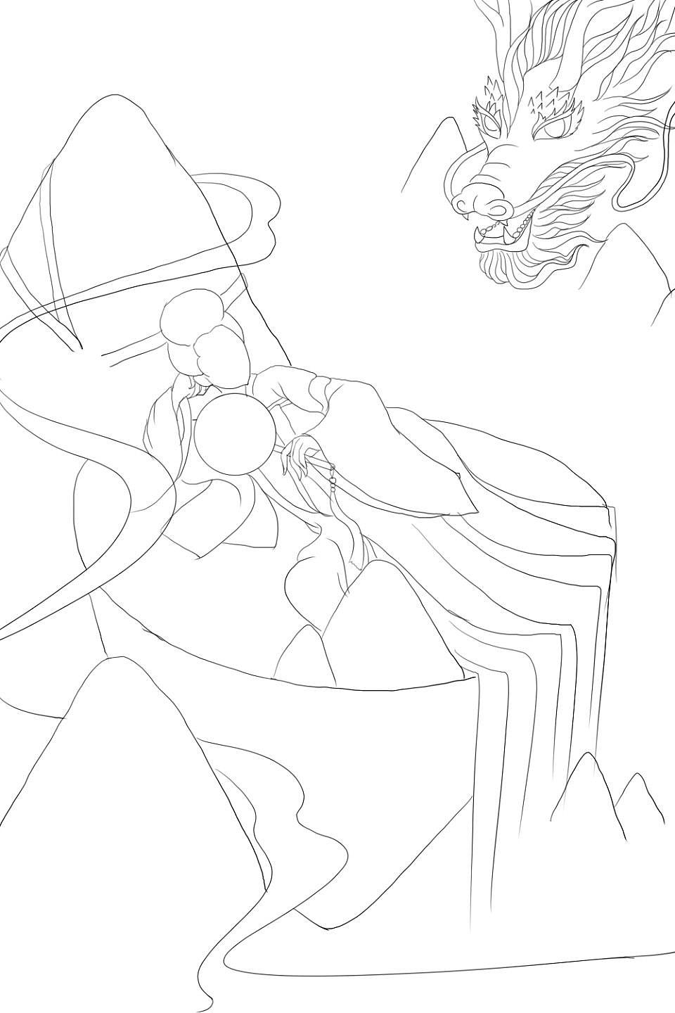 国风美人端午节