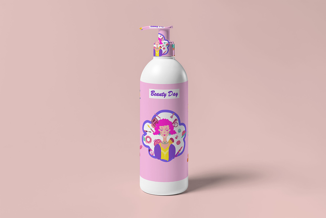 课余作业,护肤品包装