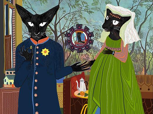 双联画：黑色影像