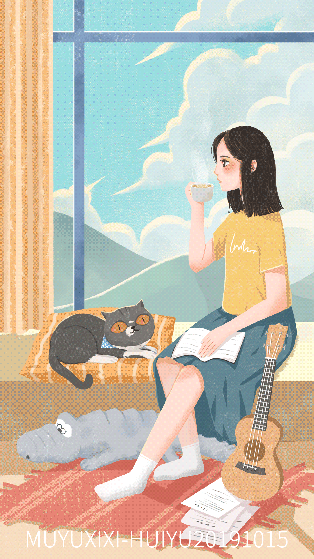 画了只喵，一些日常练习（图ZMjE5MDc1MjQ0） - 创作习作 - 站酷设计师濯翎插画原创素材 - 站酷ZCOOL