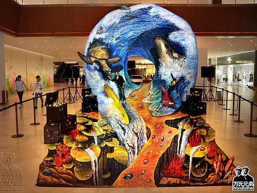 4d错觉海洋环保艺术展（万氏兄弟出品） 