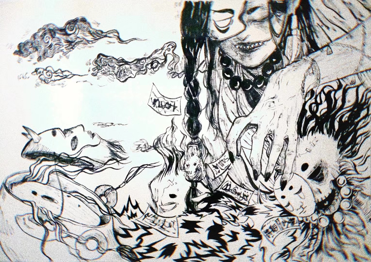 插画（图ZMTgwNDkwMDI0） - 新锐潮流插画 - 站酷设计师outes原创素材 - 站酷ZCOOL