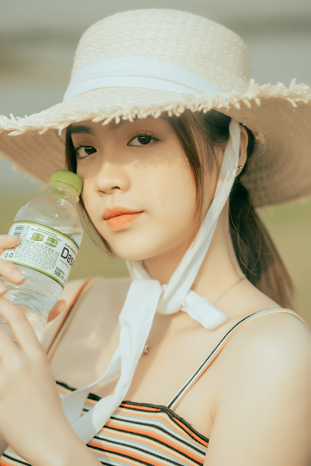 日系 户外 草地 人像