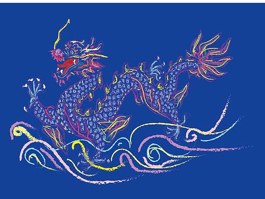 站酷 x 比亚迪 #王者之势 龙腾虎跃#车贴《龙争虎斗》