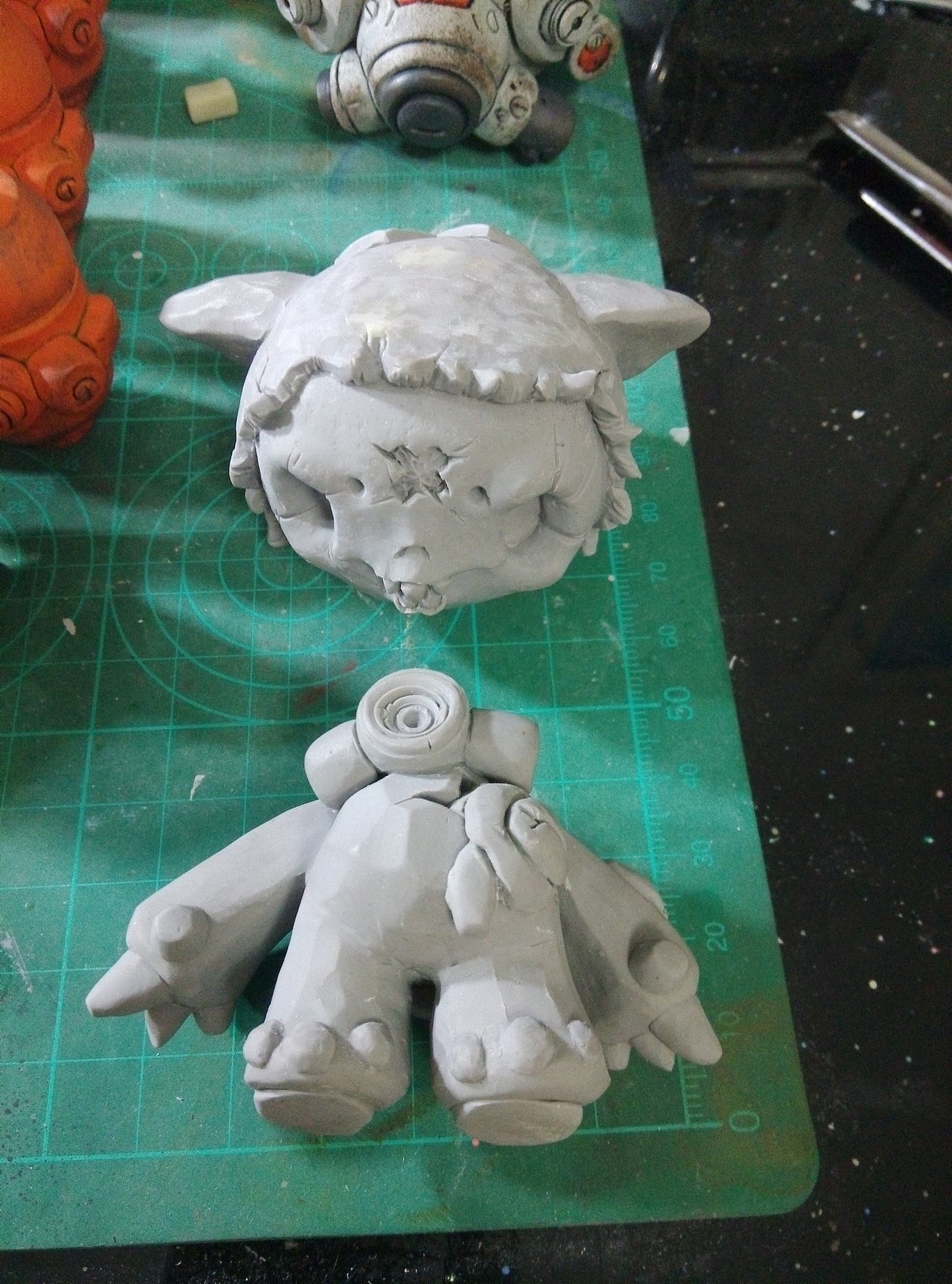 [瓦斯蛇制造]MIENCHUHO BLOWED UP FACE面具虎系列第三款作品-爆炸脸（图ZNjQyOTUwNzY=） - 手办/模玩 - 站酷设计师瓦斯蛇原创素材 - 站酷ZCOOL