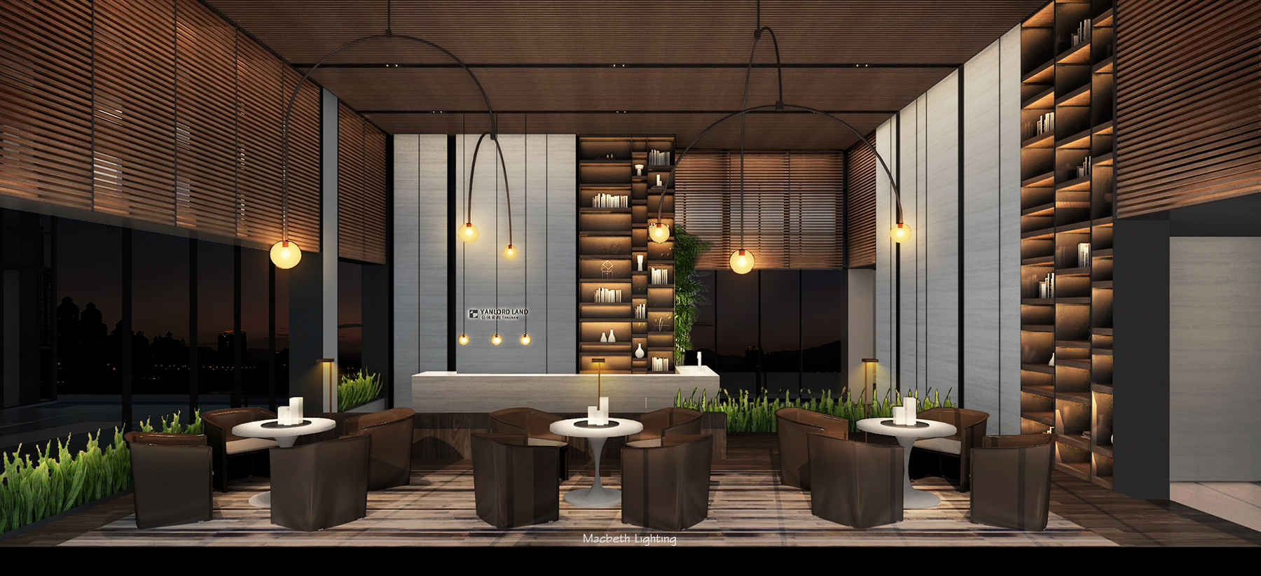 仁恒高级会所-灯光设计方案鉴赏(&现场调光)