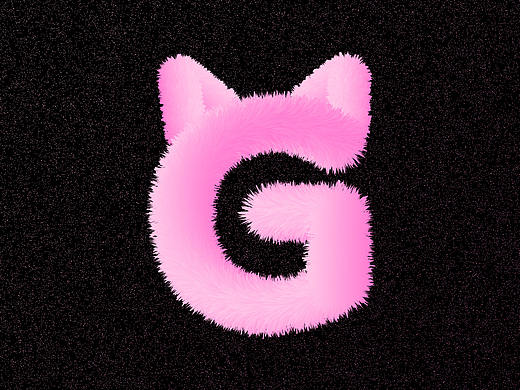 AI绘制毛茸茸的文字教程