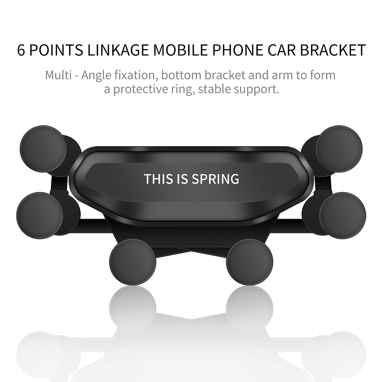 六点联动车载支架-亚马逊