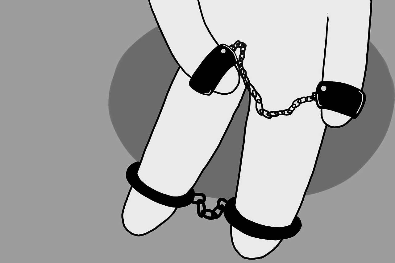 为什么双手好像戴上了看不见的沉重枷锁,脚也套上了无形的脚镣.