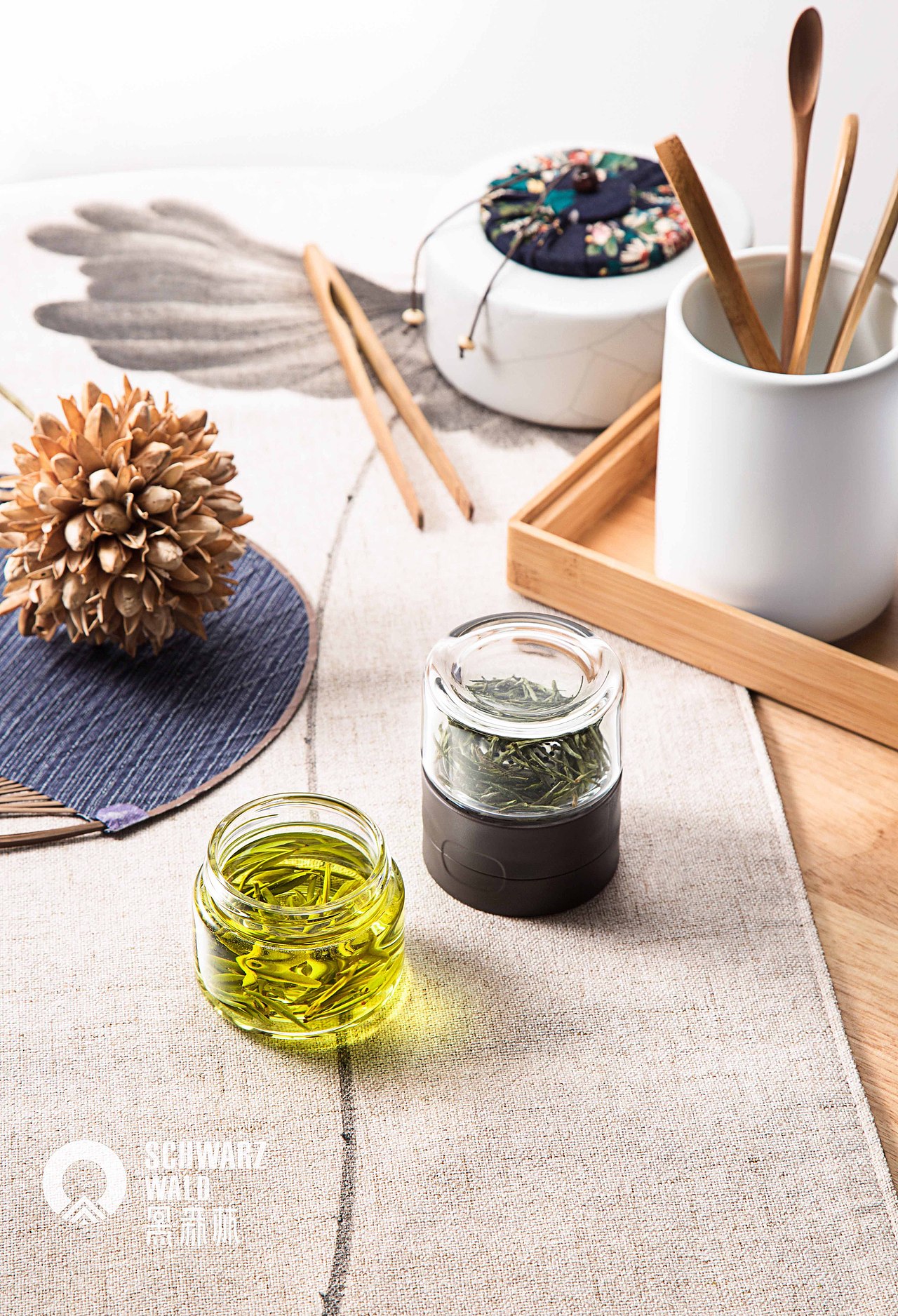 照片泡茶保温杯