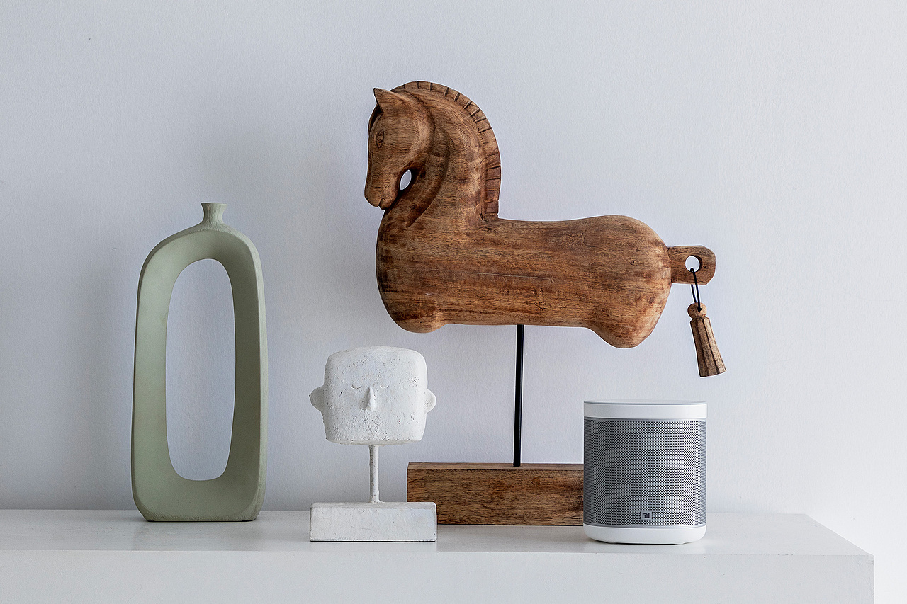 小爱音箱art | 生活中的一个新艺术风景|摄影|产品摄影|黄弘宇_原创