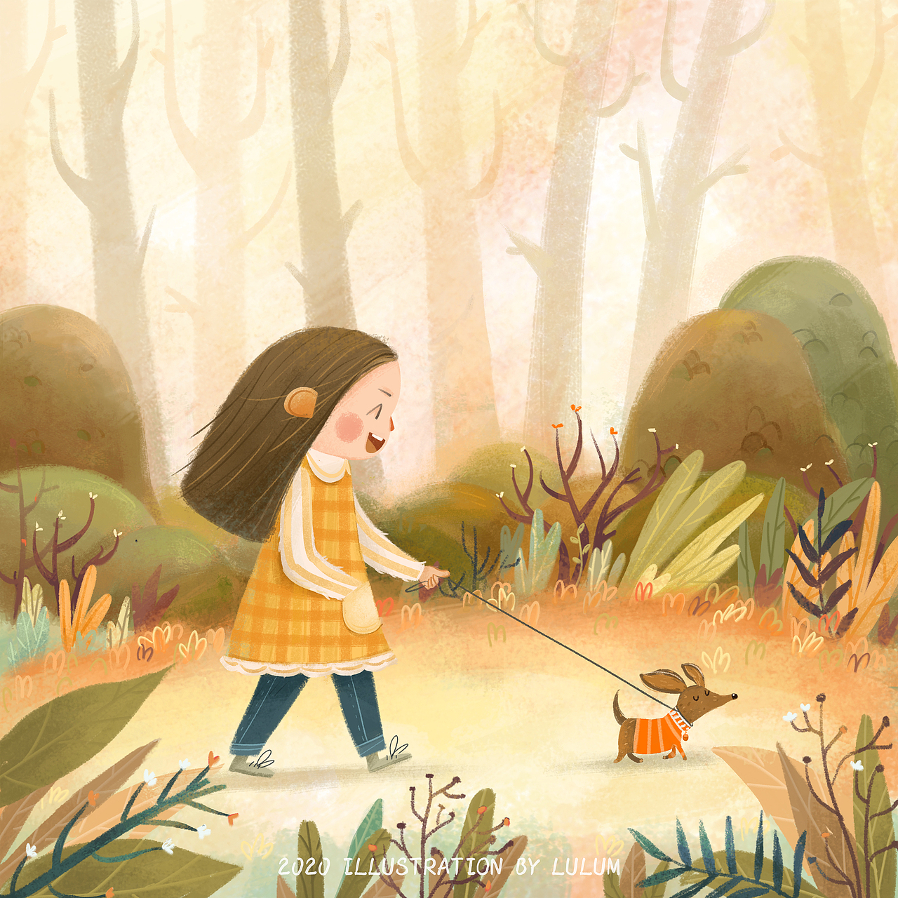上半年部分插畫作品整理（圖ZMjE2MzI4MTI4） - 兒童插畫 - 站酷設(shè)計師麓麓mm原創(chuàng)素材 - 站酷ZCOOL